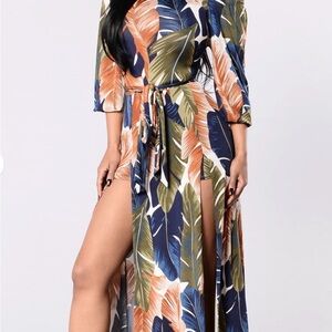 Night Moves Dress - Olive/Navy